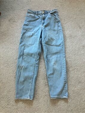 ASOS Women's Straight Leg Light Blue Denim Jeans